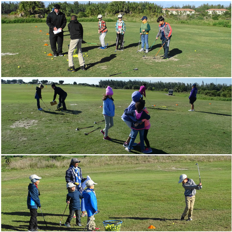 Homeschool Group Golf with Glen Beaver at Park Ridge Golf Course
