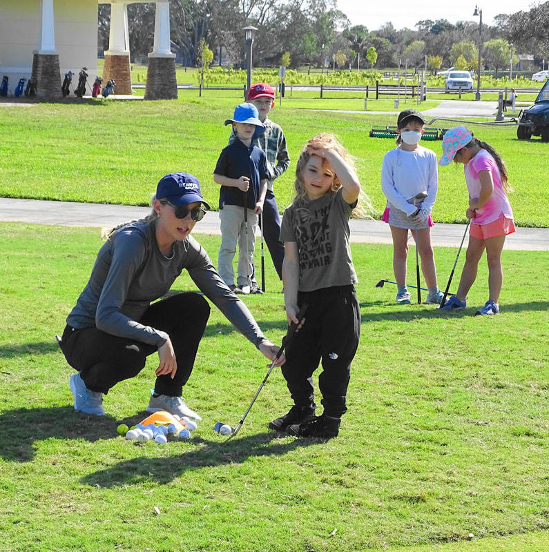Junior Golf Lessons at Commons Park Royal Palm Beach