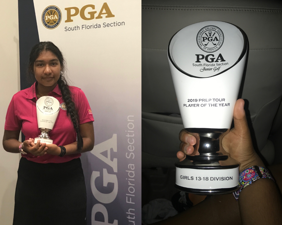 Jayda Dookie PGA Junior Golf Prep Tour Player of the Year 