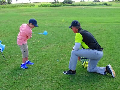 Glen Beaver provides golf lessons to students with special needs or disabilities.