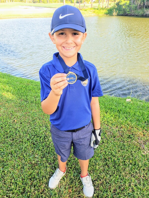 First Place Finish, JR PGA Links Tour, Johnathan's Landing, Thanks Coach Glen Beaver
